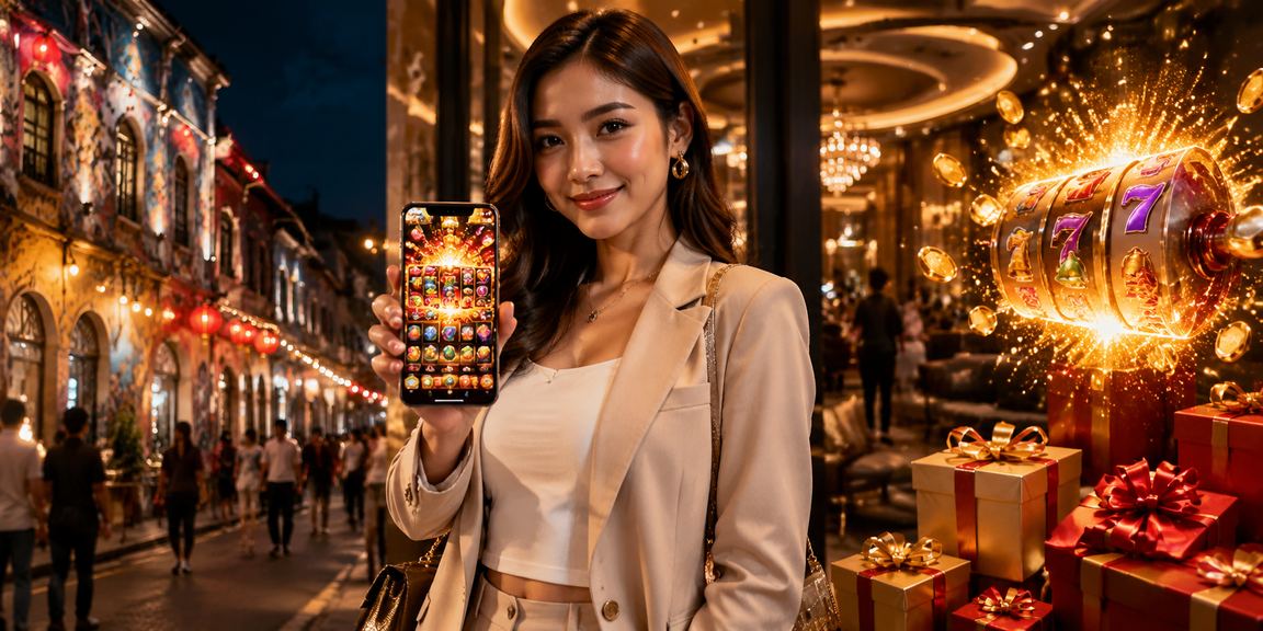Permainan slot Penang melalui aplikasi mudah alih data18 dengan paparan skrin penuh